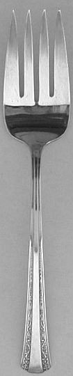 Gracious Silverplated Cold Meat Fork