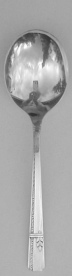 Grenoble Silverplated Soup Spoon, Cream