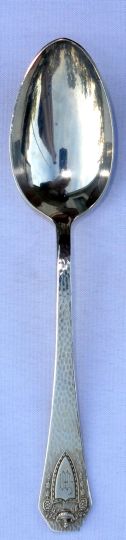 Heraldic Soup Spoon oval M W