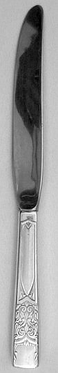 Inauguration 1948 Silverplated Modern Hollow Handle Dinner Knife