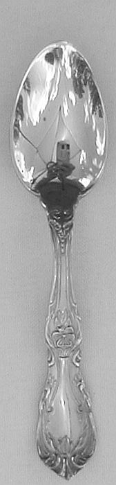 IC Burgundy Baroque Silverplated Demitasse Spoon