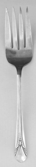 Inheritance 1941 Silverplated Cold Meat Fork
