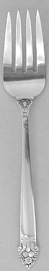 King Cedric Silverplated Cold Meat Fork