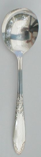King Edward Silverplated Gumbo Soup Spoon