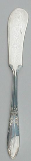 King Edward Silverplated Individual Butter Knife