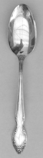 Lady Densmore  aka Woodland Rose aka Basque Rose 1955 Silverplated  Table Serving Spoon