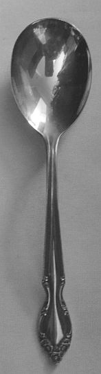 Lady Densmore  aka Woodland Rose aka Basque Rose 1955 Silverplated Sugar Spoon