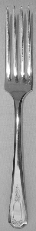 La France Silverplated Lunch Fork