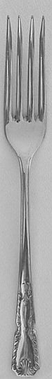 Lancashire Lily Silverplated Dinner Fork