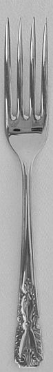 Lancashire Lily Silverplated Lunch Fork