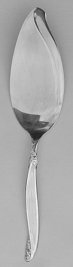 Leilani Silverplated Solid Pierced Pie Cake Server 2