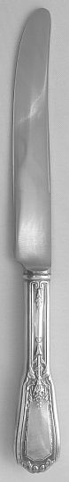 Louis XVI 1926 Reed & Barton Silverplated Modern Hollow Handle Place Dinner Knife Nr 1