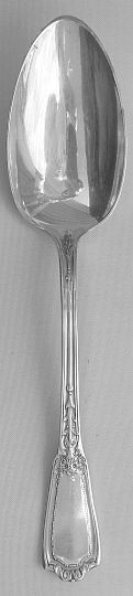 Louis XVI 1926 Reed & Barton Silverplated Table Serving Spoon