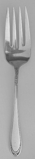 Lovelace 1936-1973 Silverplated Cold Meat Fork