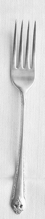 Lovely Lady Silverplated Fork