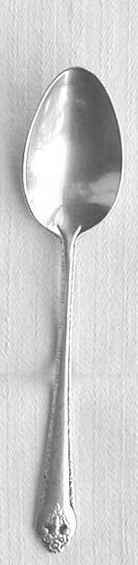 Lovely Lady Silverplated Tea Spoon