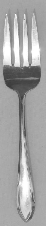 Lufberry Americana Silverplated Cold Meat Fork