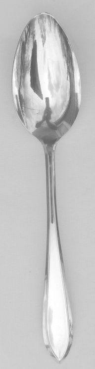 Lufberry Americana Silverplated Table Serving Spoon