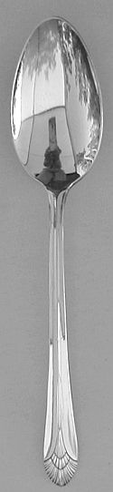 Manhattan Silver Plate Oval Soup Spoon