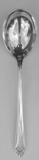 Manhattan Silver Plate Sugar Spoon