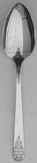Margate aka Arcadia Silverplated Table Serving Spoon