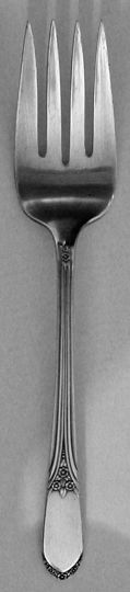 Mary Lou aka Devonshire Silverplated Cold Meat Fork