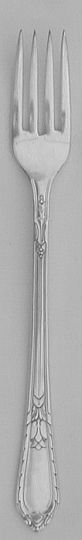 Masterpiece Silverplated Solid Grille Fork