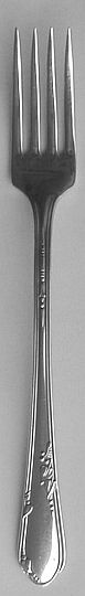 Meadowbrook aka Heather Silverplated Grille Fork
