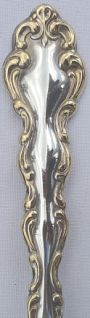 Gold Accent Modern Baroque 1969-1986 Silverplated Flatware