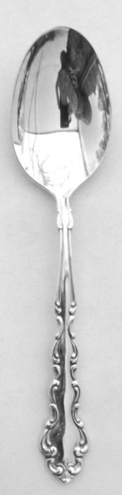 Modern Baroque Silverplated Soup Spoon, Oval