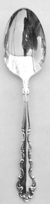 Modern Baroque Silverplated Table Serving Spoon