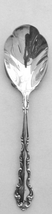 Modern Baroque Silverplated Sugar Spoon