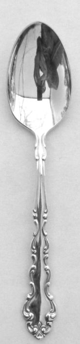 Modern Baroque Silverplated Tea Spoon
