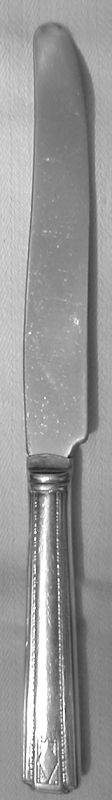 Monarch Plate Two New French Hollow Handle Silverplated Dinner Knife