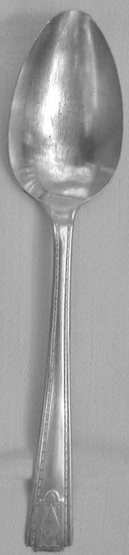 Monarch Plate Two Silverplated Table Serving Spoon