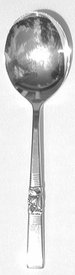 Morning Star Silverplated Cream Soup Spoon