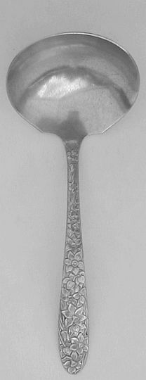 Narcissus Silverplated Gravy Ladle