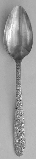 Narcissus Silverplated Oval Soup Spoon