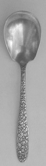 Narcissus Silverplated Sugar Spoon