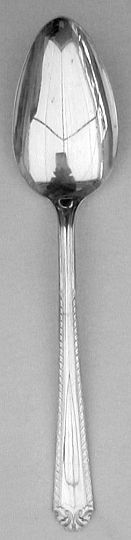 New Gadroon 1935 Silverplated Oval Soup Spoon