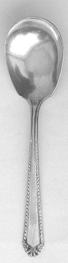 New Gadroon 1935 Silverplated Sugar Spoon