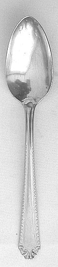 New Gadroon 1935 Silverplated Tea Spoon