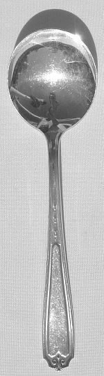 Nineteen Silverplated Gumbo Soup Spoon