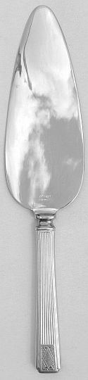 Noblesse Silverplated Cake Pie Server Stainless Blade