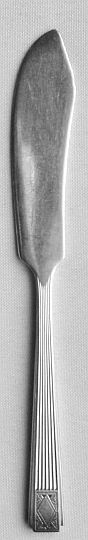 Noblesse Silverplated Individual Flat Handle Butter Knife