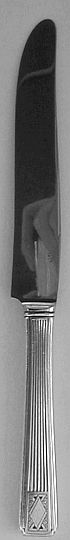 Noblesse Silverplated New French Hollow Handle Dinner Knife 2