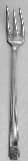 Noblesse Silverplated Pickle Olive Fork Ten Inch