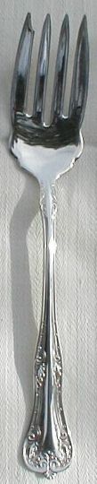 Queen Elizabeth Silverplated Cold Meat Fork