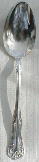 Queen Elizabeth Silverplated Table Serving Spoon