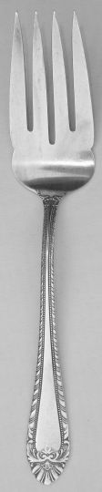 Old London Silverplated Cold Meat Fork